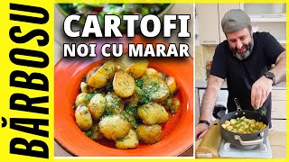 CARTOFI NOI CU MARAR SERVITI CU SALATA VERDE DE SEZON [upl. by Eilyab]