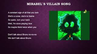 Karaoke de mirabel´s villain [upl. by Daye563]