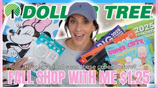 DT WEEK DAY 6 DOLLAR TREE HAUL COZY FALL SHOP WITH ME amp BRAND NEW FINDS for 125 and more [upl. by Birkner]