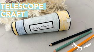 How to make a Telescope Craft for Kids [upl. by Silma]