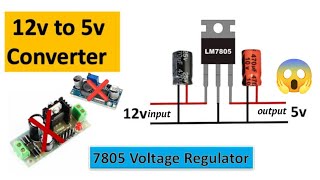 12 volt to 5 volt converter use a 5v Converter Dc Dc Converter 5v 12 bolt to 5 bolt converter [upl. by Astraea897]