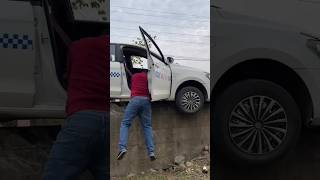 Woww Very smart driver rescuing his car 😱 shorts [upl. by Suryt757]