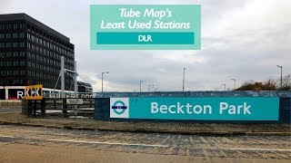 Beckton Park  Least Used DLR Station [upl. by Lenee]