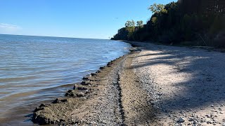 Lake Michigan Rock Hunt  Hunting on Sludge Beach [upl. by Chambers]