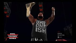 WWE 2K19 Brother vs brother for undisputed Wwe Universal championship [upl. by Popper]