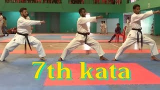 7th kata in budokan Karate  participant are students of Jamia zia ul Uloom kandlur [upl. by Cresida]