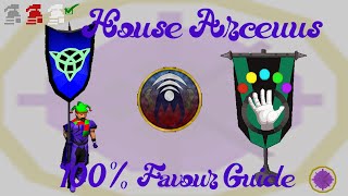 OSRS 100 Arceuus Favor Guide  Ironman Approved [upl. by Ylevol]