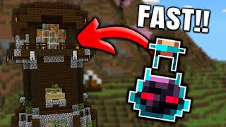 Easy 121 Ominous Bottle Farm in Minecraft Bedrock MCPEXboxPSSwitchPC [upl. by Enier]