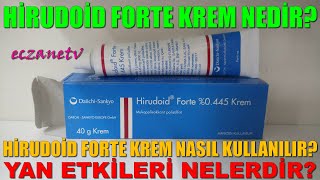 Hirudoid Forte Krem Nedir Hirudoid Forte Kremin Yan Etkileri NedirHirudoid Krem Nasıl Kullanılır [upl. by Atiker510]