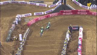 Supercross LIVE 2014  Arlington 250SX Class Main Event Highlights [upl. by Aridni]