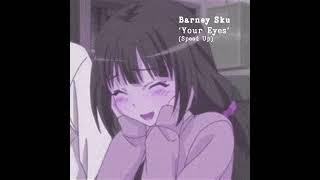 Barney Sku  Your Eyes Sped Up  Official Audio [upl. by Huntlee]