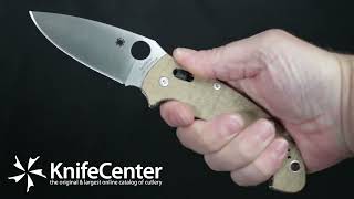 Spyderco Manix 2 XL Ball Bearing Lock Folding Knife [upl. by Ellertal]