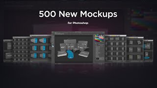 500 New Mockups  Best 3D Book Cover Creator for Photoshop  CoverActionPronet [upl. by Dur]