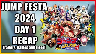 Jump Festa 2024 Day 1 Recap  Jujutsu Kaisen My Hero Academia Haikyuu and more [upl. by Rask]