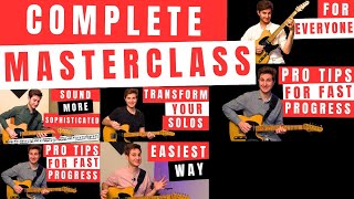 Top Essential Lessons to Learn Jazz Guitar Faster [upl. by Nachison696]