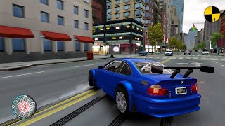 GTA 4 Crazy BMW M3 GTR Crashes Ep29 [upl. by Cerelia]