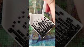 Diamond painting 💎 The best asmr available shorts diamondpainting asmr satisfying art craft [upl. by Idham773]