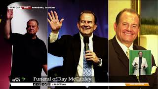 Ray McCauley  Rhema Bible Church founder is being laid to rest [upl. by Atinoj]