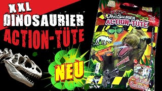 XXL Dinosaurier Action Tüte 124 mit 2 Extras  2 Magazine  2ter Versuch  was ist drin [upl. by Cazzie]