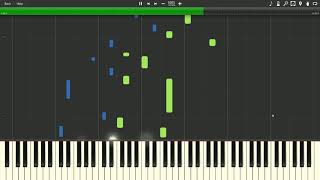 JeanMichel Blais  roses Synthesia Tutorial [upl. by Nahtanod]