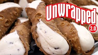 How Termini Brothers Cannoli Are Made  Unwrapped 20  Food Network [upl. by Niveb]