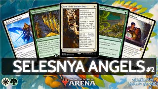 ⚪🟢 Selesnya Angels 60 Win Rate part 2  MTG Arena  Explorer  BO3  Murders at Karlov Manor [upl. by Argella]