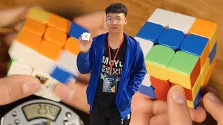 Yusheng Dus 347 World Record Solve [upl. by Tratner920]