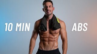 10 MIN INTENSE AB WORKOUT  At Home Sixpack Abs Routine No Equipment [upl. by Inhoj905]