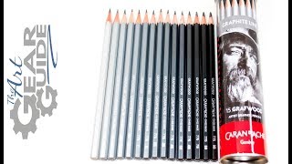 Caran Dache Grafwood Pencils [upl. by Tletski]