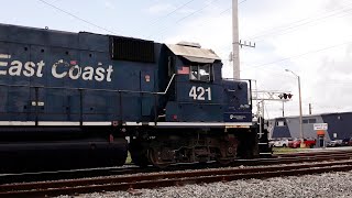 FEC Port train PM108 LOUD amp CLASSIC Leslie RS3L horn [upl. by Caras945]