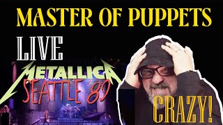 FIRST TIME HEARING METALLICA MASTER OF PUPPETS LIVE IN SEATTLE 89 reaction [upl. by Arde]