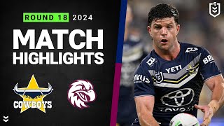 NRL 2024  Cowboys v Sea Eagles  Match Highlights [upl. by Nichani]