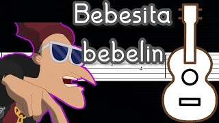 La bebesita bebelin  LEAN  Superiority  ukulele  tutorial  meme [upl. by Atinat]