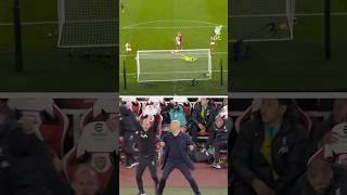 Slot’s Reaction to Salah’s Goal vs Arsenal [upl. by Latrell232]