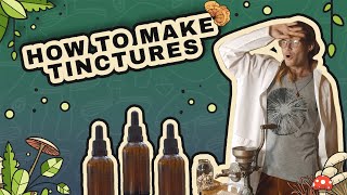 How to make Double Extracted Mushroom Tinctures [upl. by Cram638]