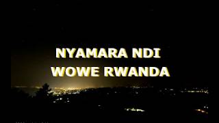 Nyamara ndi wowe Rwanda Lyrics  Byumvuhore J Baptiste  Vol VI [upl. by Darnell488]