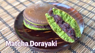 Matcha Dorayaki  Norikos Kitchen  Japanese Cooking 101 [upl. by Anilemrac]