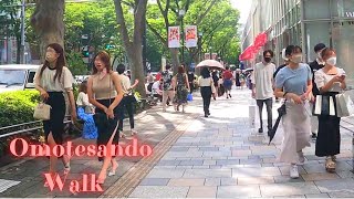 Omotesando Tokyo in Japan walking tour【4K】72022 [upl. by Hsirehc]