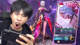 REVIEW SKIN VALENTINE SILVANA ALLURING MYSTIQUE  Mobile legends [upl. by Lirbaj835]