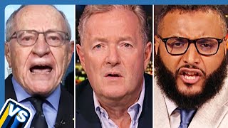 “Youre Defending a MONSTER” Mohammed Hijab vs Alan Dershowitz on IsraelHamas [upl. by Leihcar]