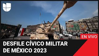 🇲🇽 EN VIVO Sigue el desfile cívico militar de México 2023 [upl. by Aleunam]