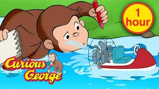 George builds a boat 🐵 Curious George 🐵 Kids Cartoon 🐵 Kids Movies [upl. by Innis709]