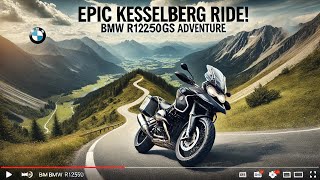 Kesselbergpass in Bayern mit der BMW R1250GS [upl. by Gwendolyn956]