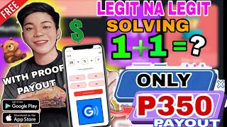 LEGIT NGA FREE ₱350 JUST SOLVE MATH QUESTION❓ SA GCASH LEGIT APP 2024 NEW LEGIT EARNING APP GCASH 💰 [upl. by Yllaw62]