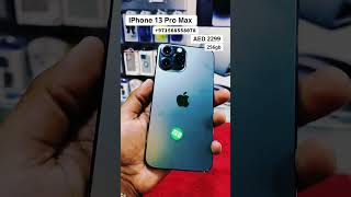 iPhone 13 Pro Max 256gb ARD 2299 only like dubai baniyas iphonepromax like subscribe uae [upl. by Matthia819]