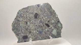 Polished Kimberlite plate from Udachnaya Kimberlite pipe 2 [upl. by Eleazar]