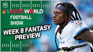 Week 8 Preview DeAndre Hopkins’ Chiefs debut Miamis outlook  Rotoworld Football Show FULL SHOW [upl. by Gasparo]