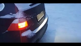 BMW 530d E61 Cold Start [upl. by Felicdad683]