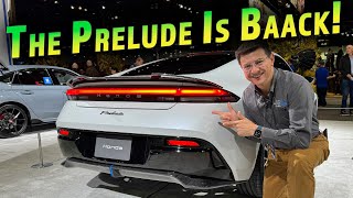 The Honda Prelude Is Returning Eventually and As A Hybrid [upl. by Enirehs]