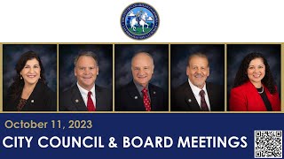 Camarillo City Council Regular Meeting  October 11 2023 [upl. by Ahsram]